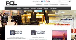 Desktop Screenshot of fcl.com.br